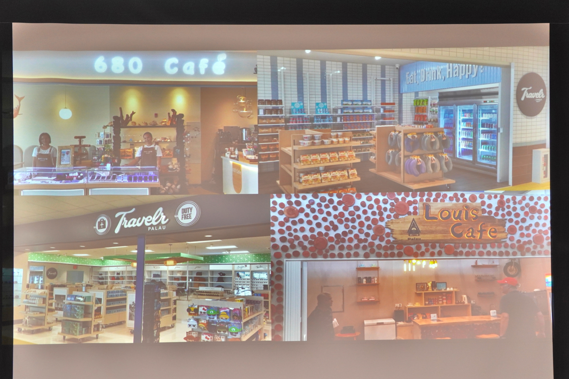 「Travelr」などの免税ショップ