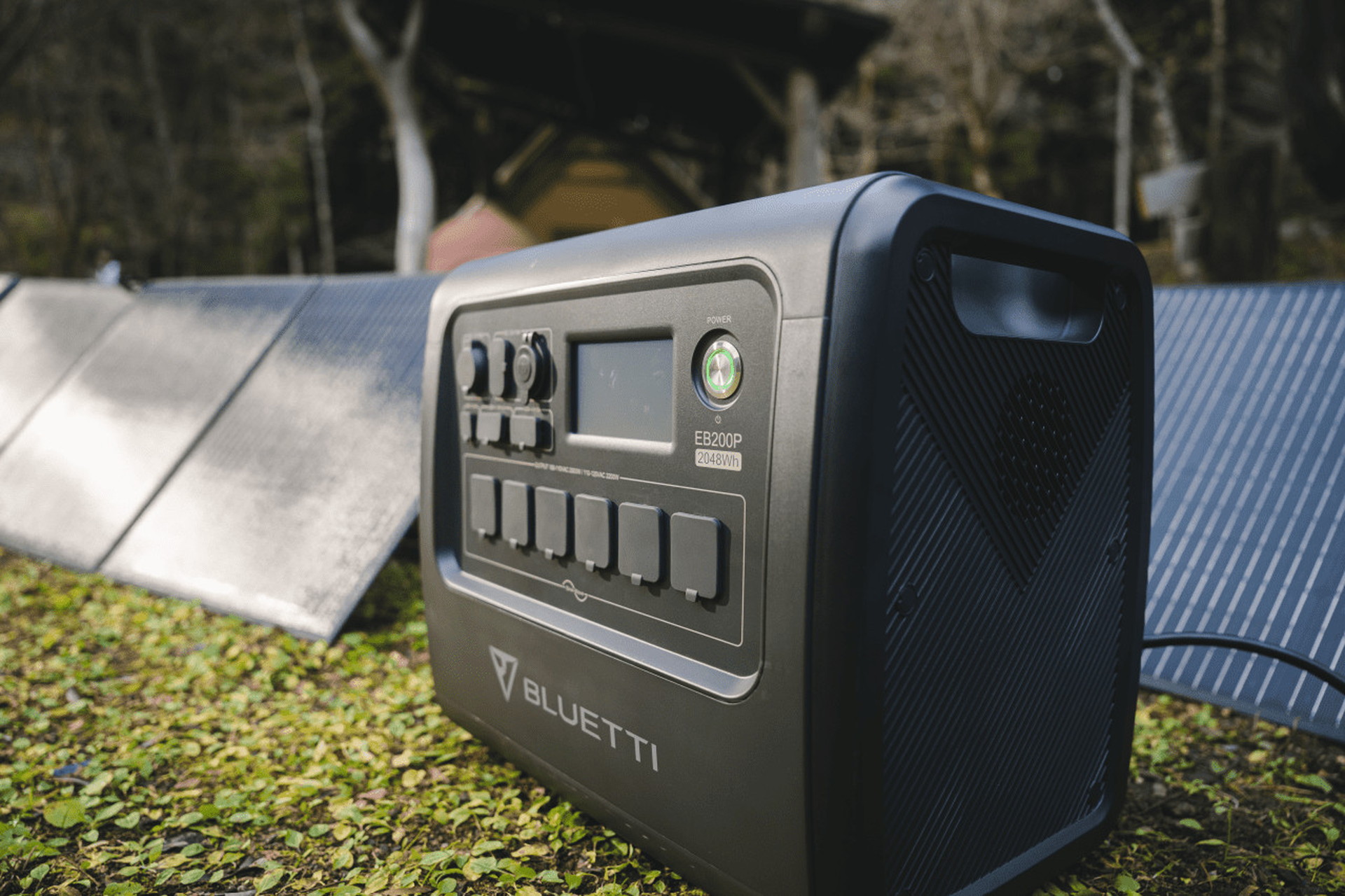 ポータブル電源 EB200Pとソーラーパネル PV200 2枚セット