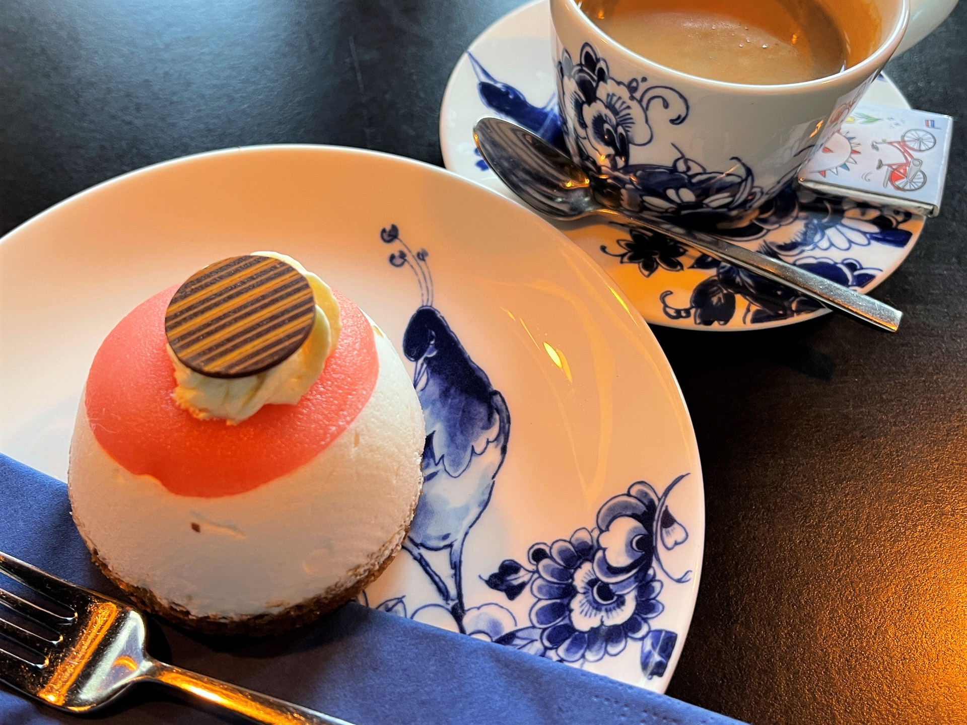 デザート付きでうれしい