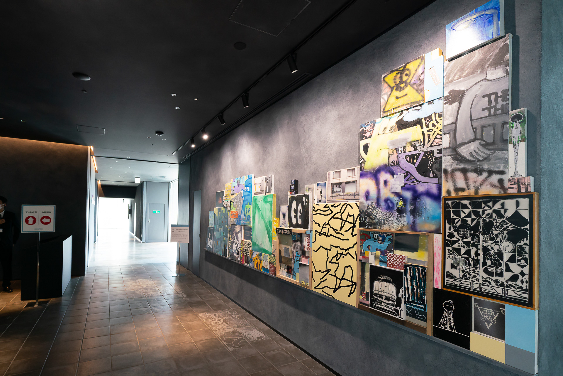 SIDE CORE×しょうぶ学園のミクストメディアアート「Juxtaposition」