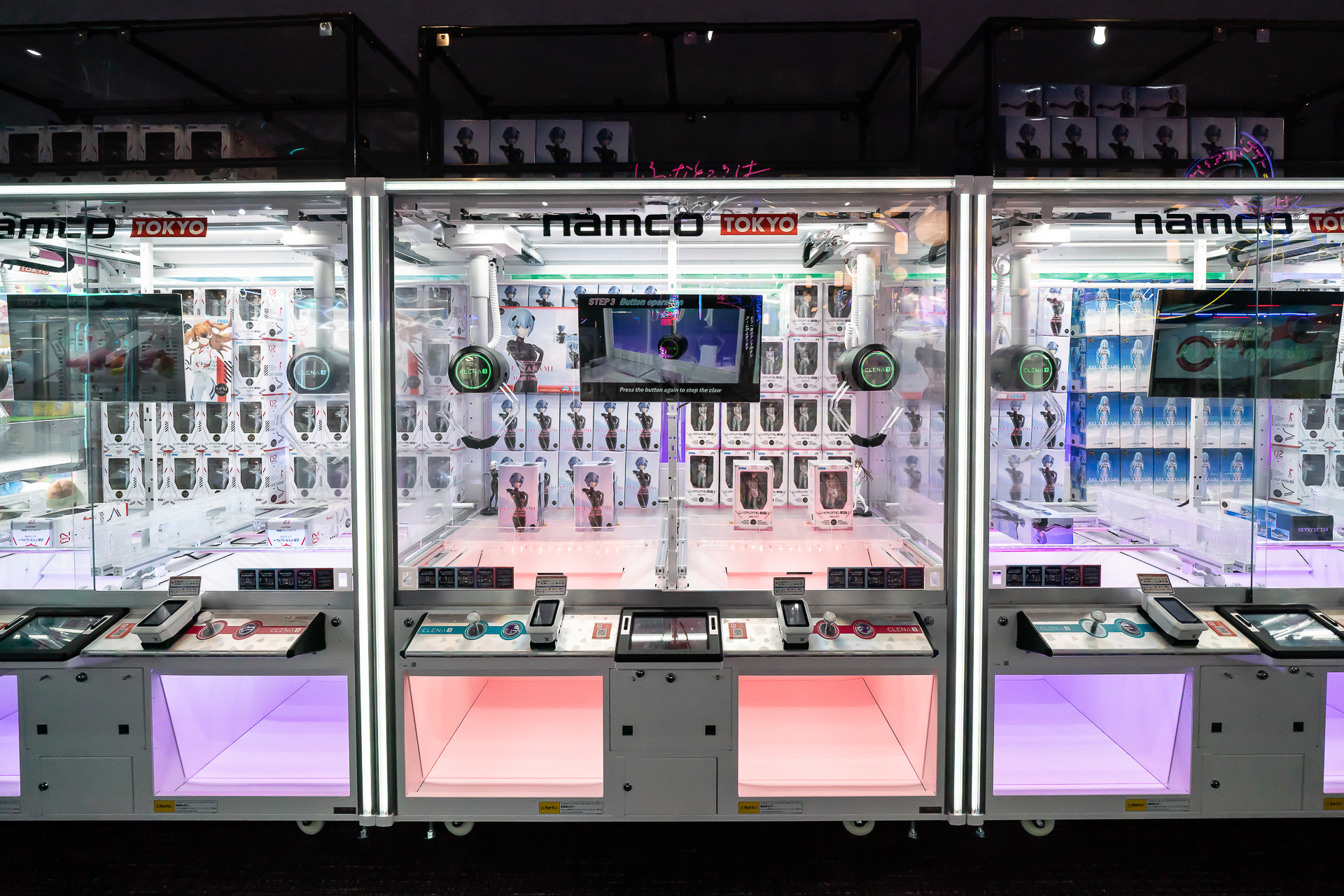 シン・エヴァンゲリオン劇場版フィギュアのクレーンゲーム