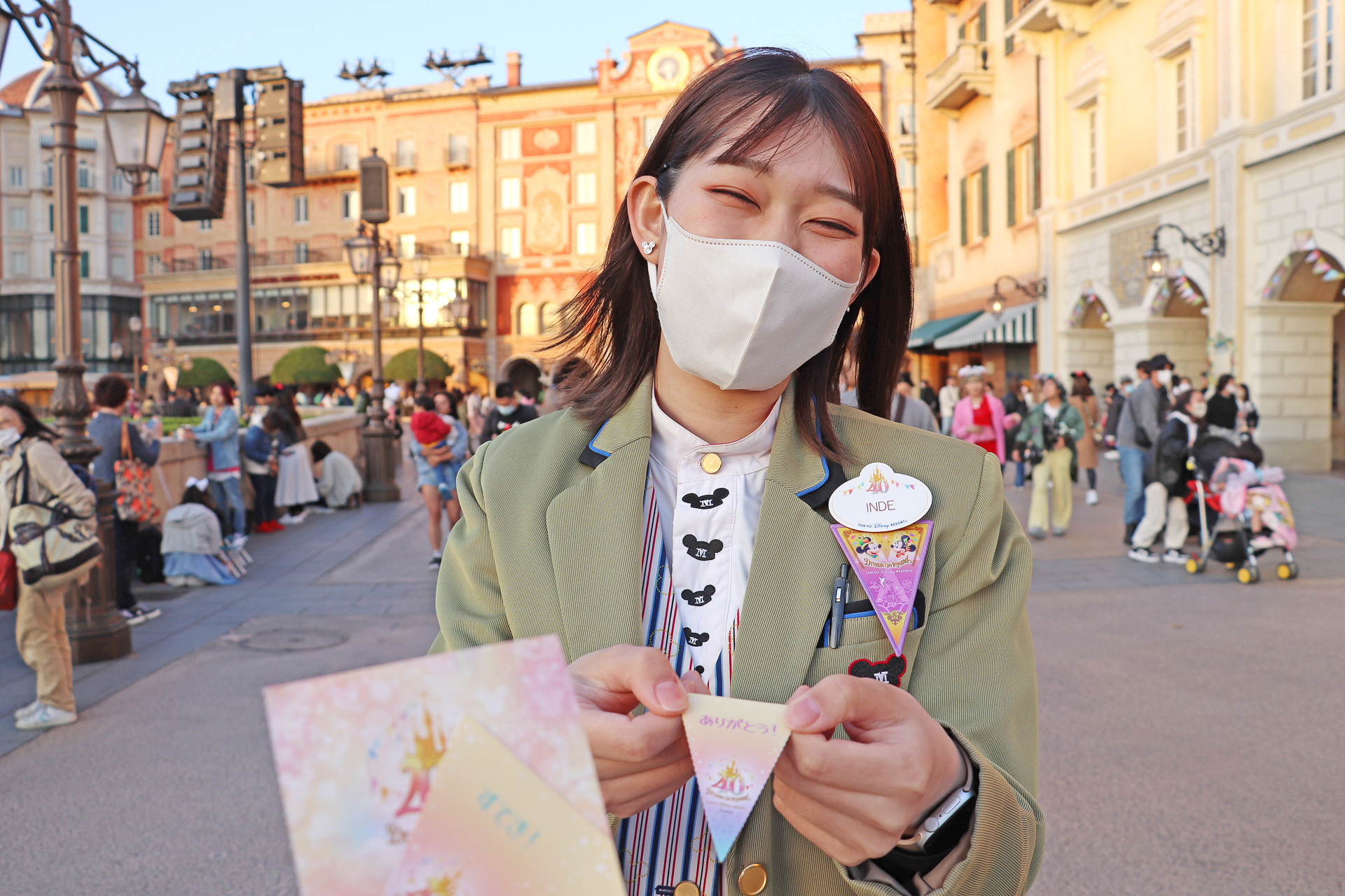 1つずつ切り離して、お世話になったキャストへ感謝の気持ちを伝えてみよう