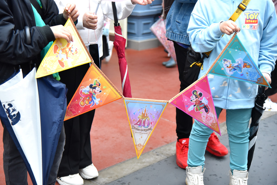 東京ディズニーリゾート40周年、初日セレモニー！ 「永遠に完成する