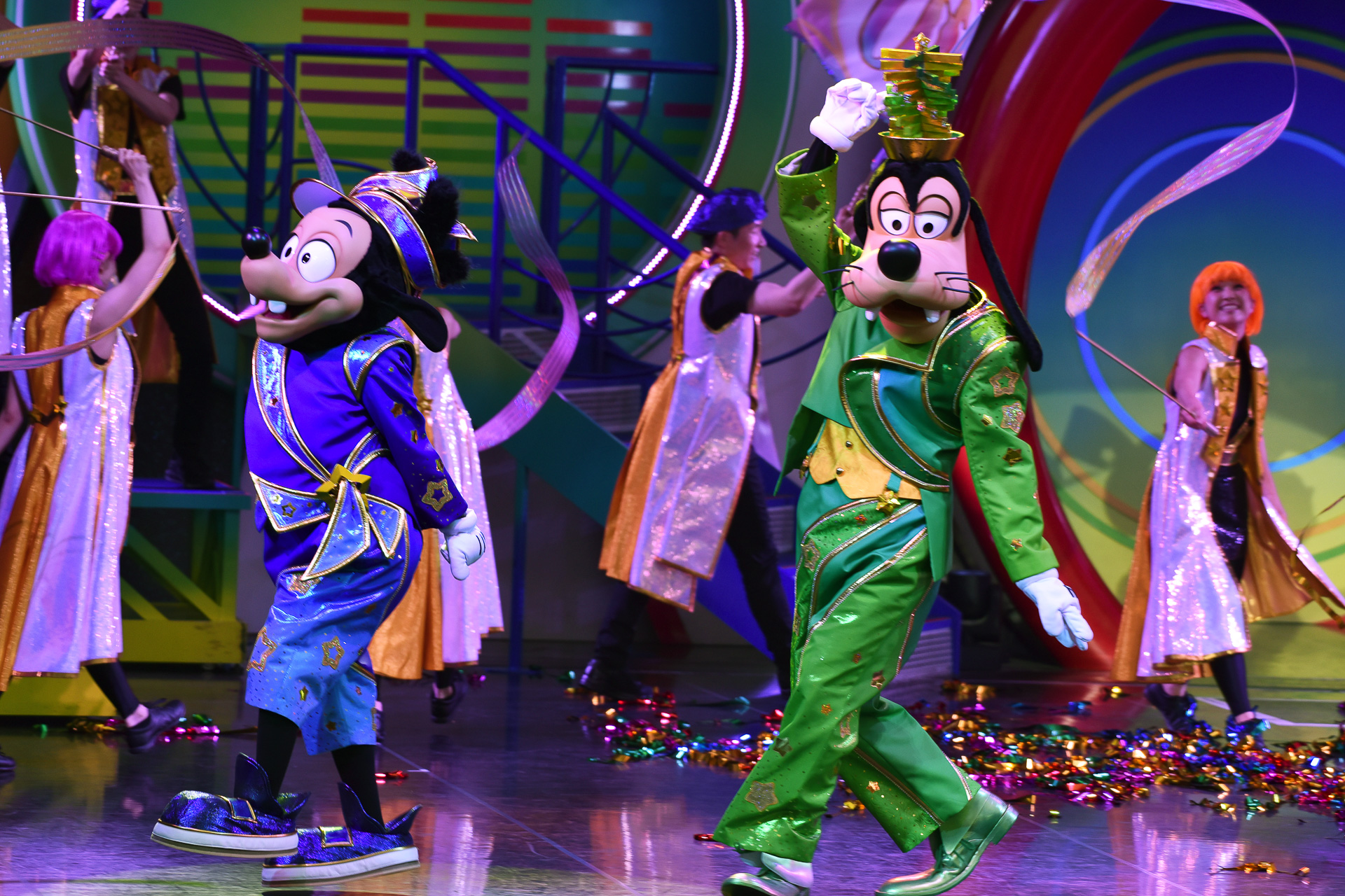 グーフィーやマックスも