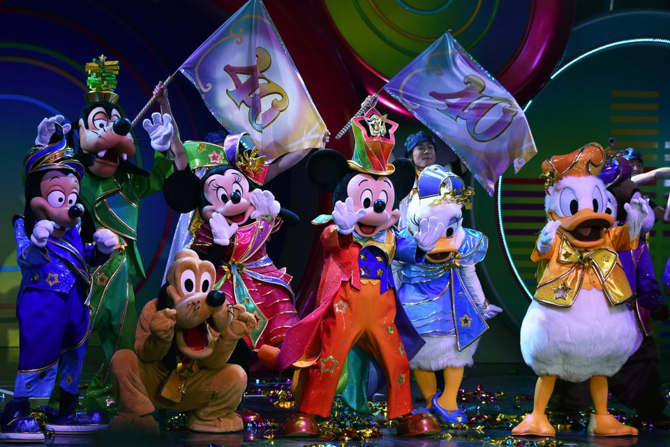 東京ディズニーリゾート40周年、初日セレモニー！ 「永遠に完成する
