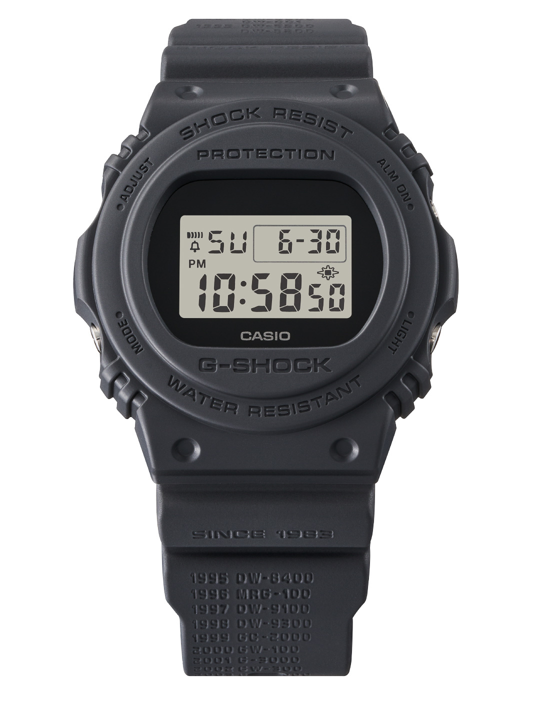 丸型ベゼルに付け替えたDWE-5657RE