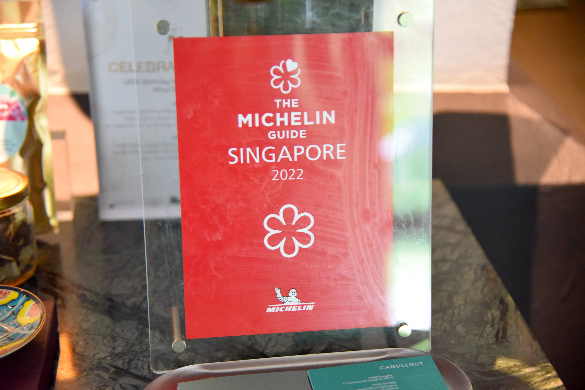 「キャンドルナット」は「ミシュランガイドシンガポール 2022」にも掲載されています