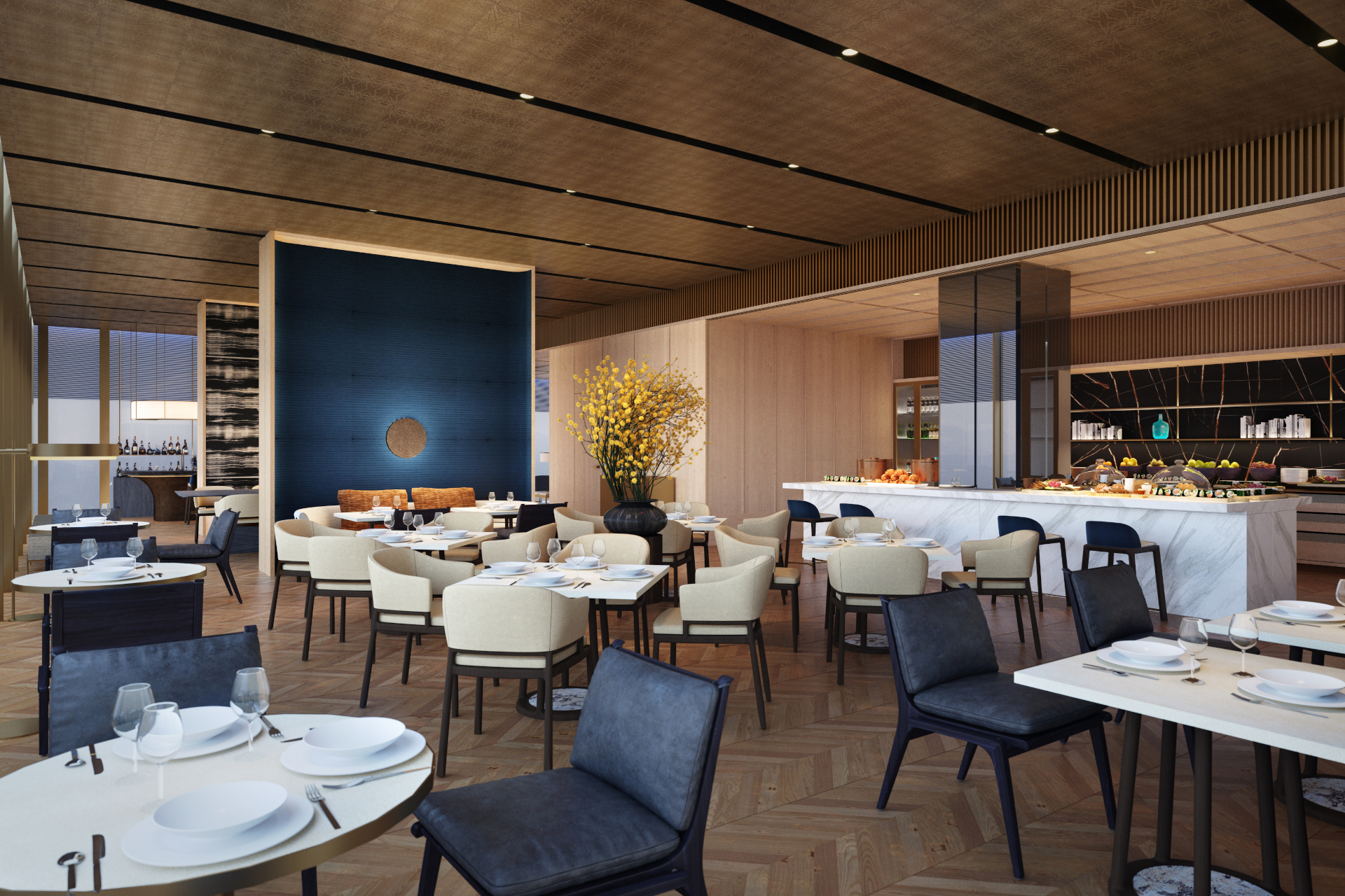 福岡の美しい景色を一望する「ザ・リッツ・カールトン クラブ」は24階