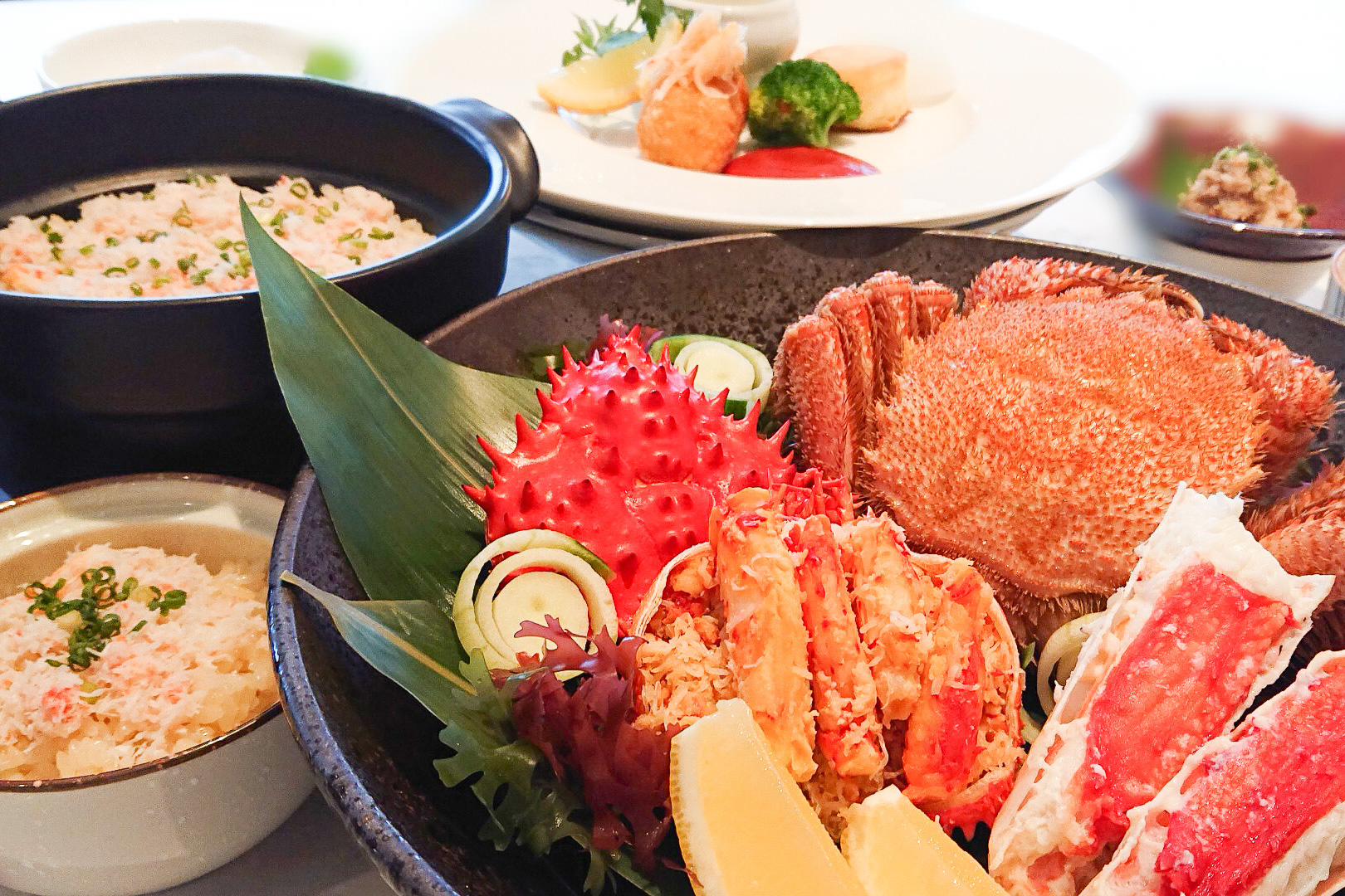 カニ3種食べ比べ特別感謝ディナー