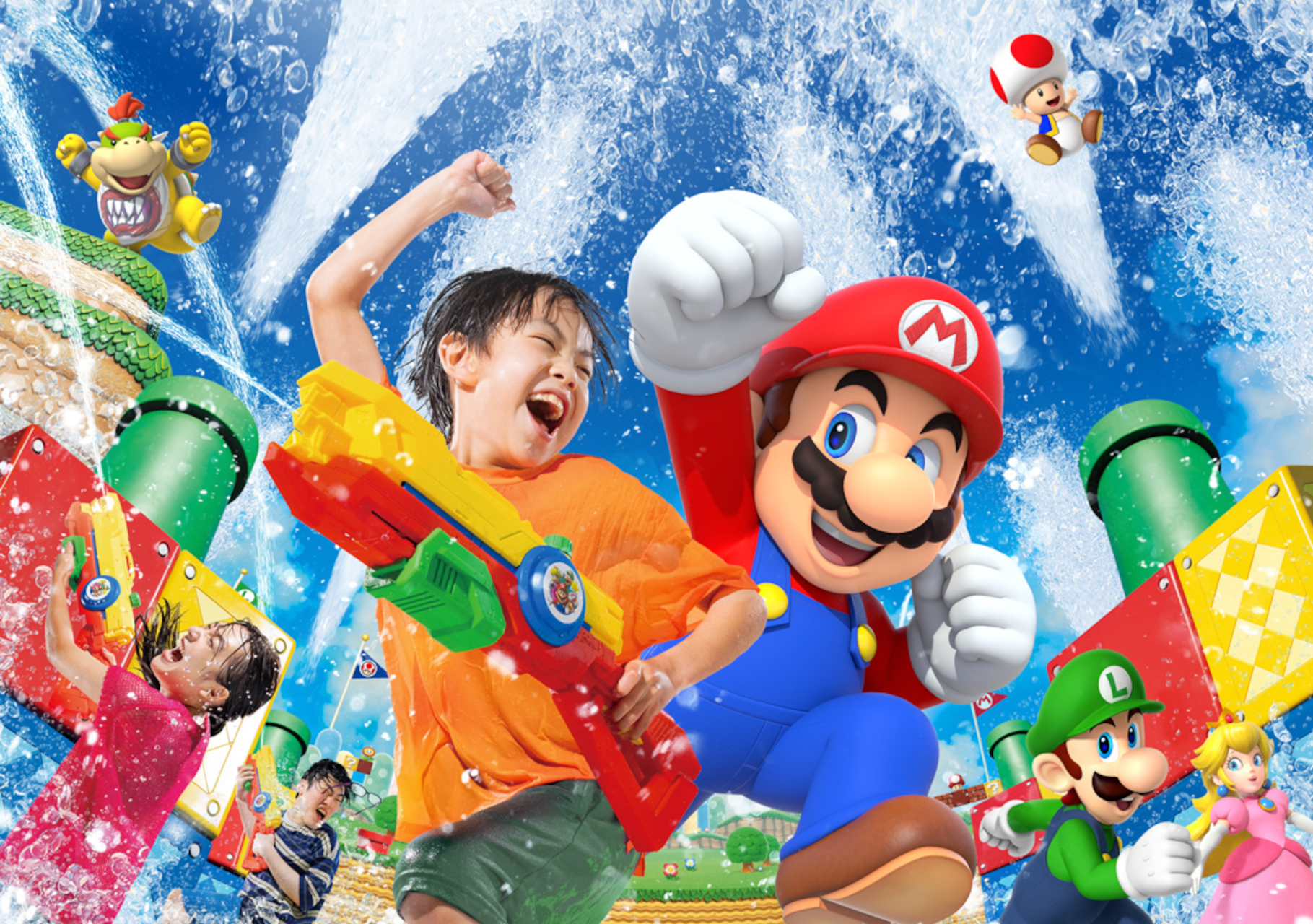 USJの夏に「スーパーマリオ・パワーアップ・サマー」初登場