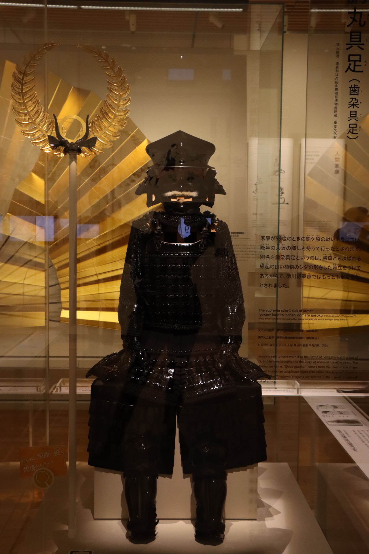 伊予札黒糸威胴丸具足