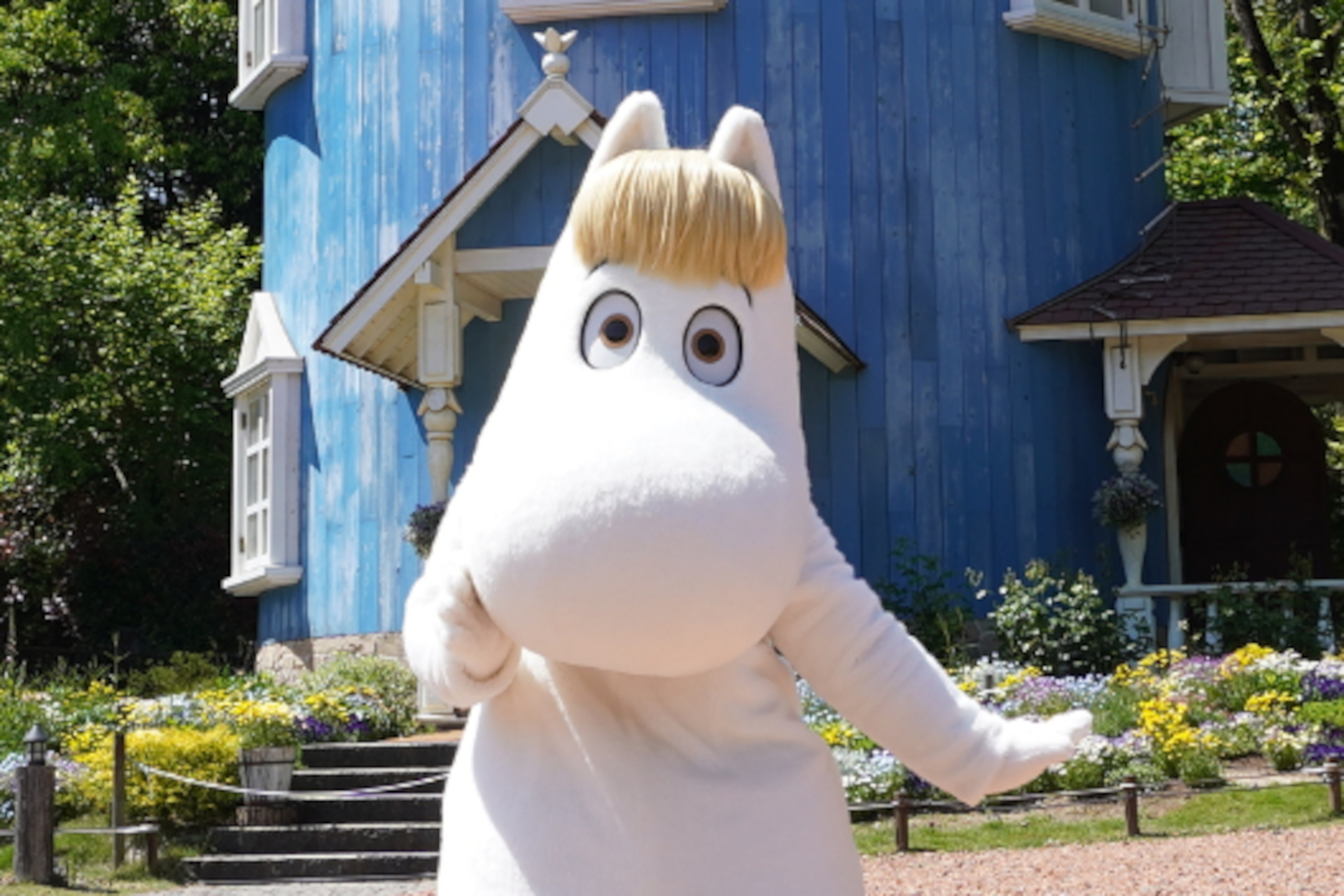 ゲストに会いに来てくれたスノークのおじょうさん