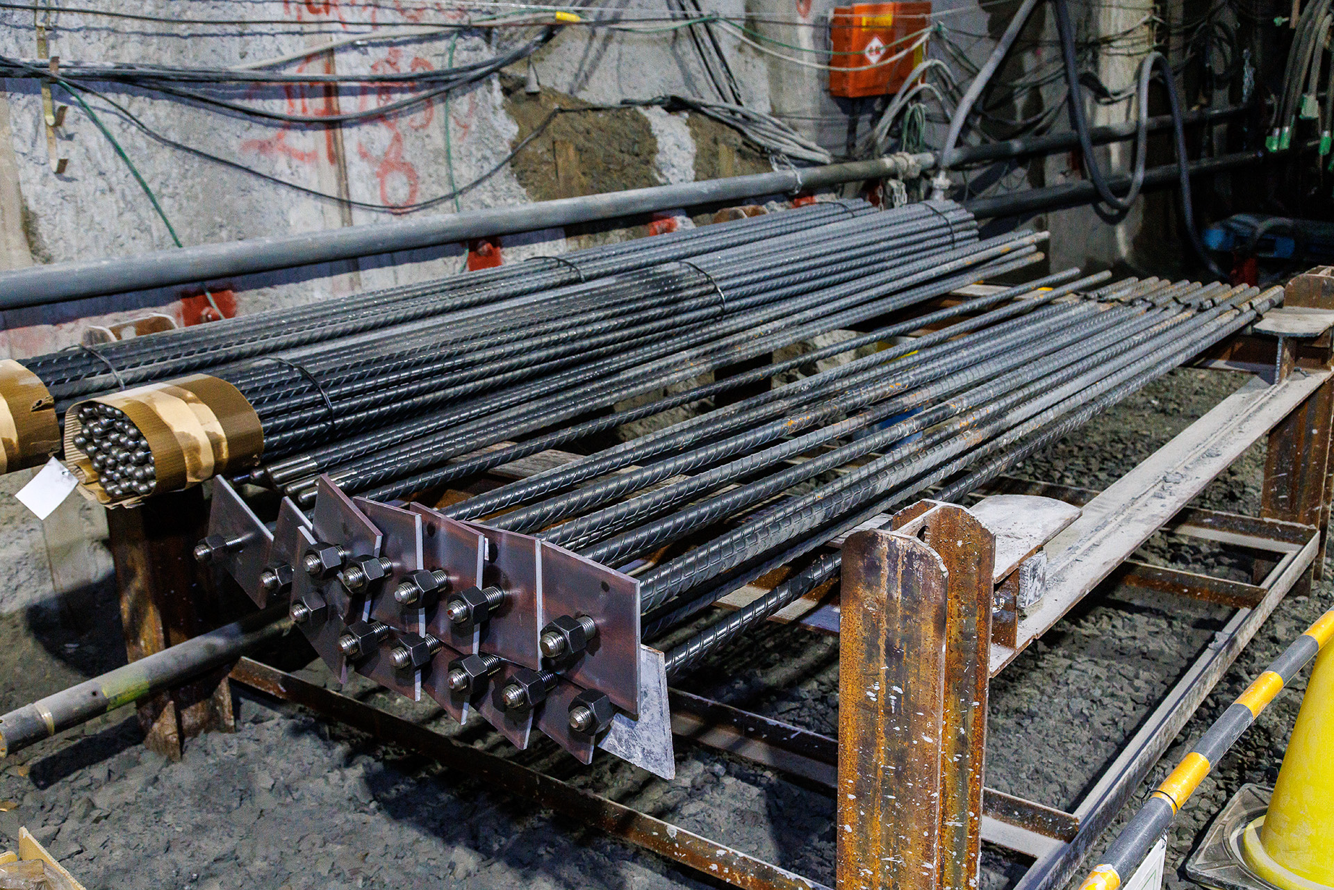 1工程分で13本使用されている