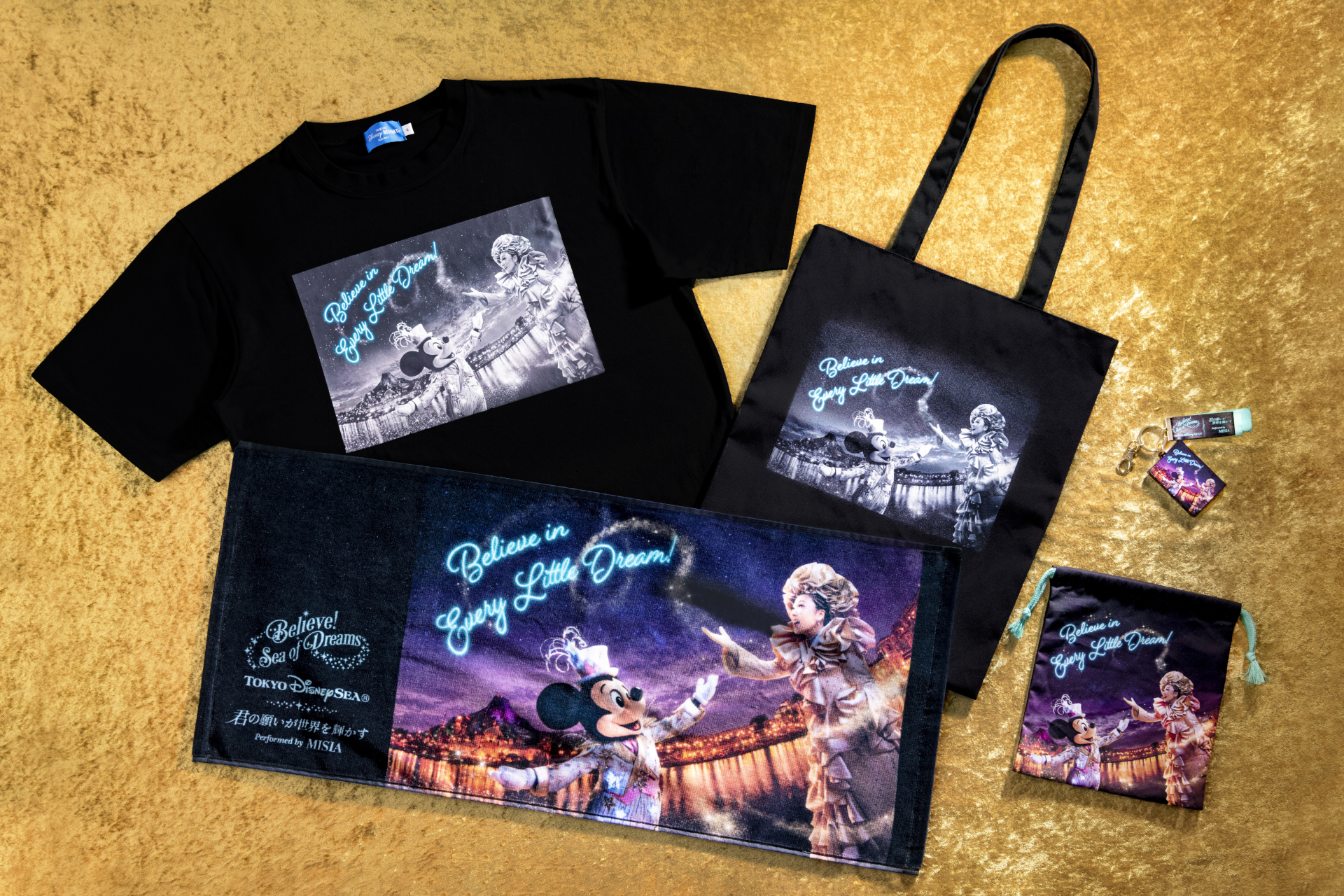 「ビリーヴ！～シー・オブ・ドリームス～」MISIAコラボレーショングッズ