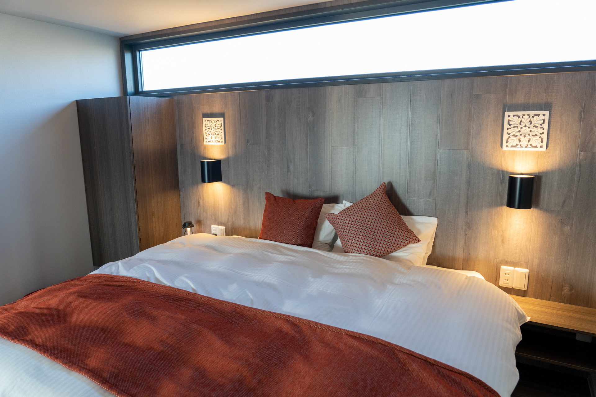 ベッドその1とその2。定員は4名