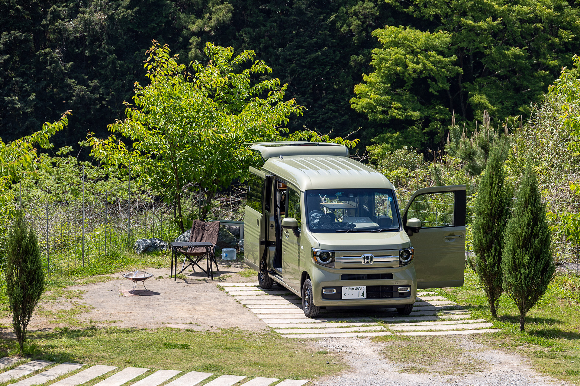 高規格オートキャンプ場並みに雰囲気も作りもいい施設