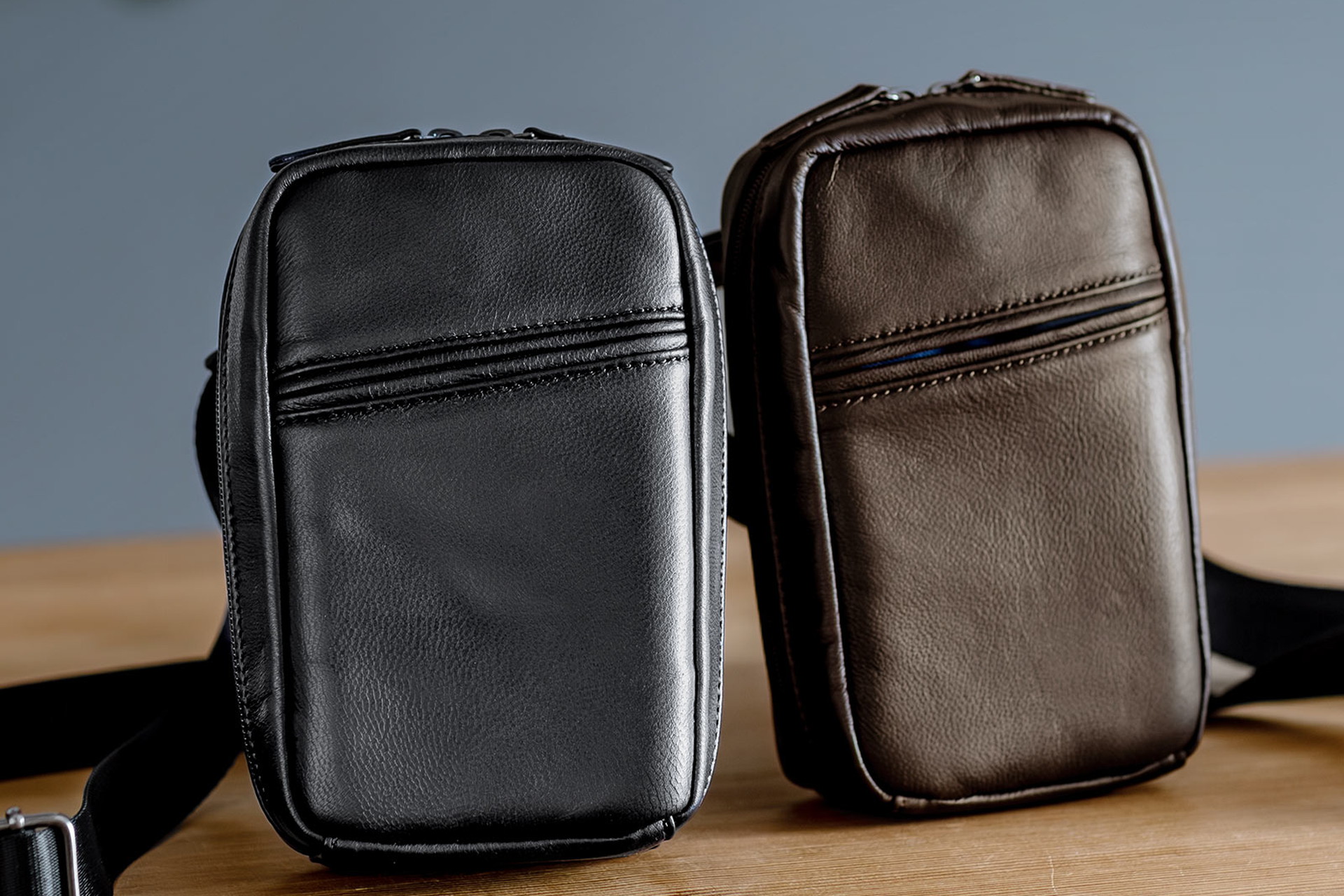 サンワサプライは本革ショルダーバッグ「200-BAG182BK」と「200-BAG182BR」を発売した