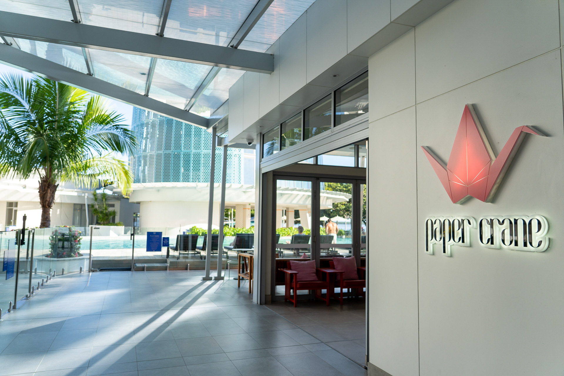 本館1Fの「paper crane」は朝食会場でもあります