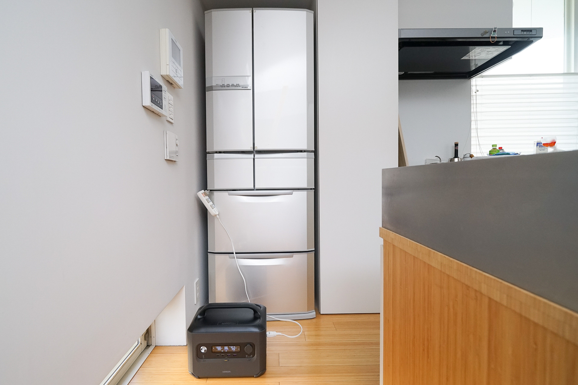 500Lクラスの冷蔵庫に使ってみた