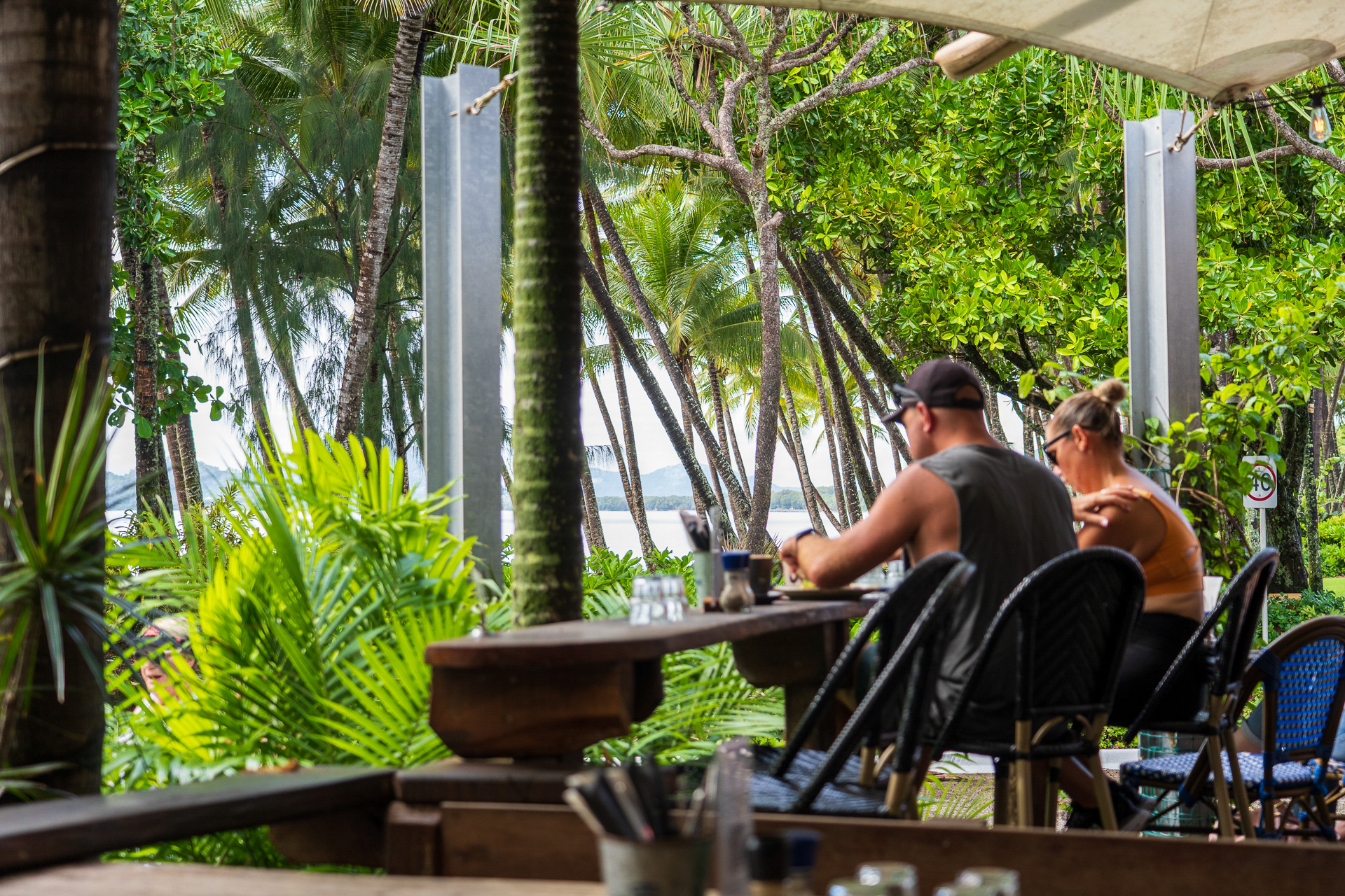 緑のなかの気持ちよい時間
