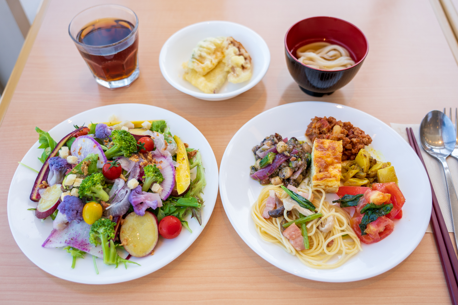 お父さんも日ごろの野菜不足解消に（？）たっぷり摂ってください