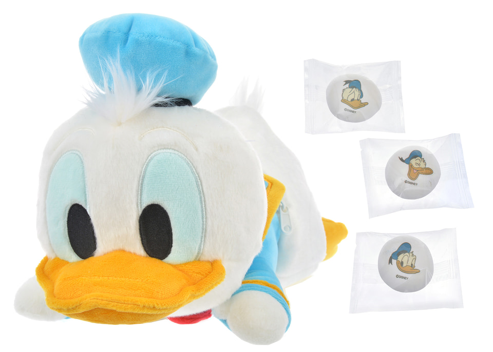 6月9日はドナルドダックの誕生日。ふわふわ素材のぬいぐるみや