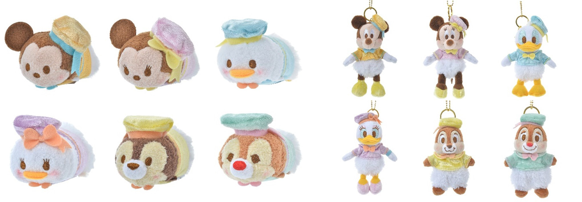 TSUM TSUM（ツムツム）ぬいぐるみとキーチェーン
