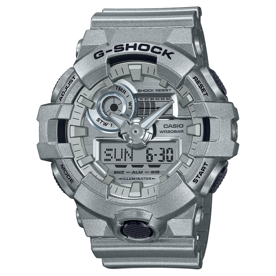 美品G-SHOCK シルバー 腕時計 G-SHOCK デジタル腕時計 シルバー - メルカリ