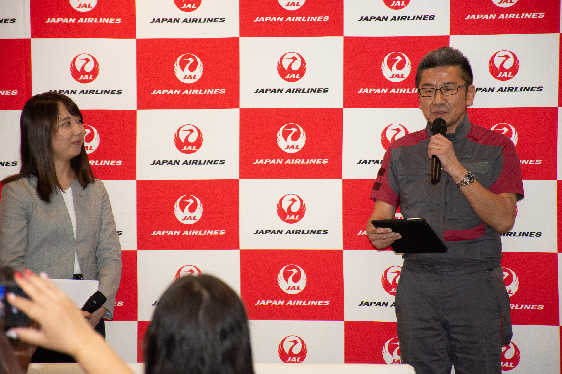 羽田航空機整備センター機体点検整備部 課長 和田雅洋氏もトークセッションに参加