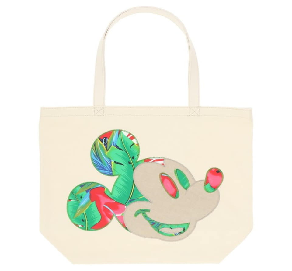 東京ディズニー、キャストの衣装をアップリケにしたTシャツ/トート