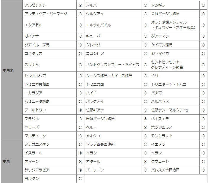 200以上の国・地域で利用できる