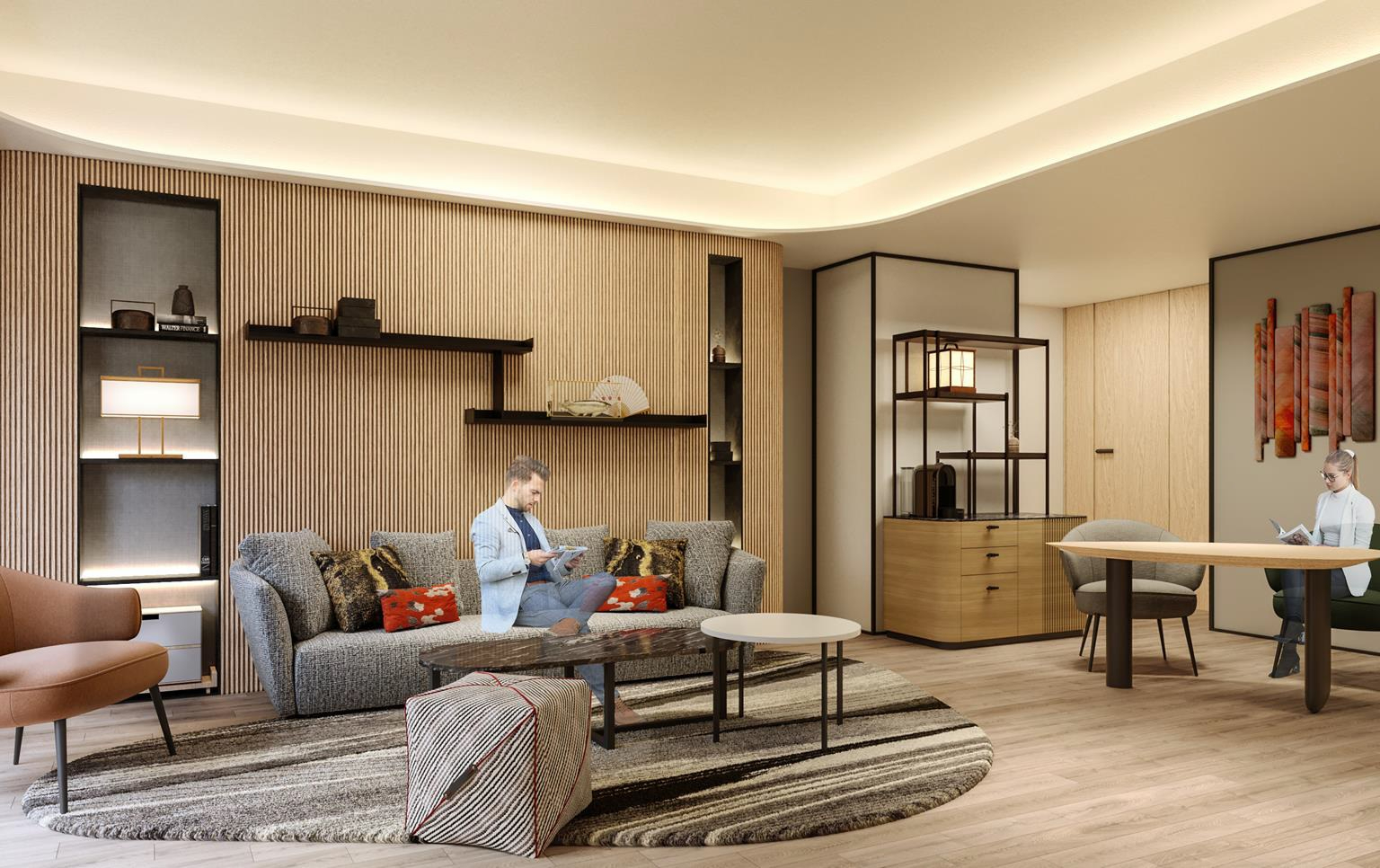 3～9階に客室（スタンダード、和室、スイートルーム）がある