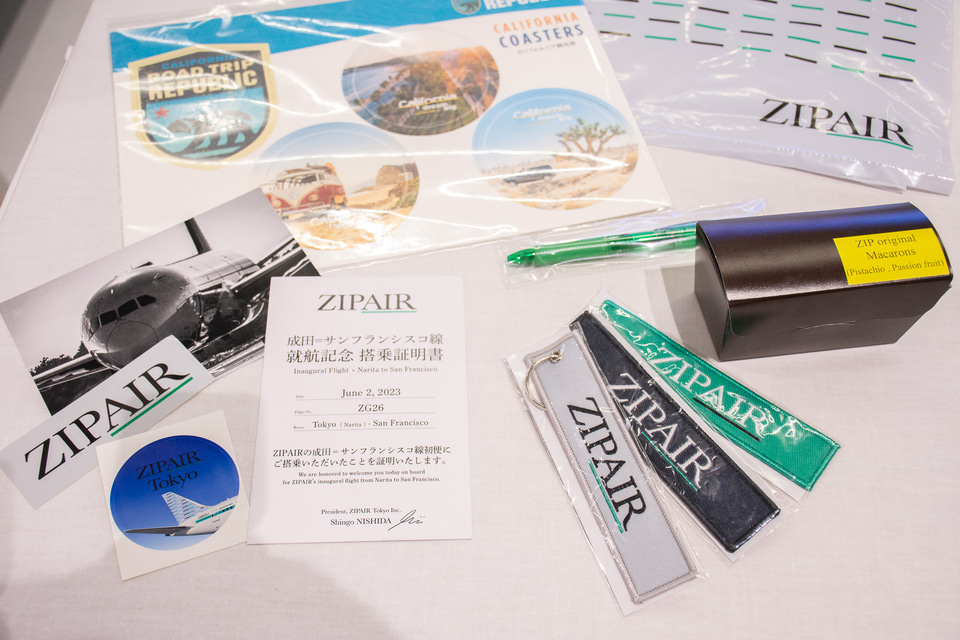 ZIPAIR、サンフランシスコ初便就航。成田21時台発“北米行き最後の便”で