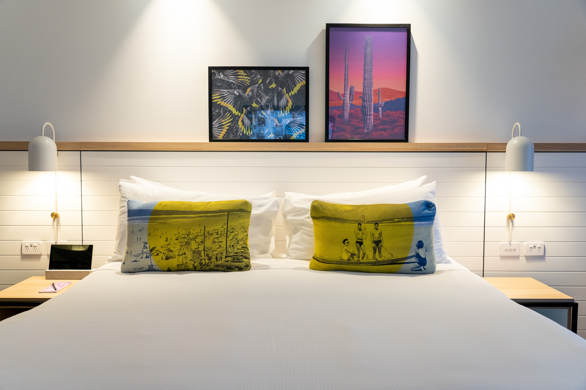 ポップでアーティスティックなお部屋