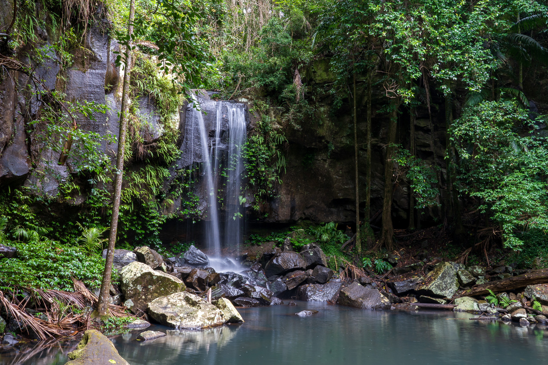 落差5mほどのカーティスフォールズ