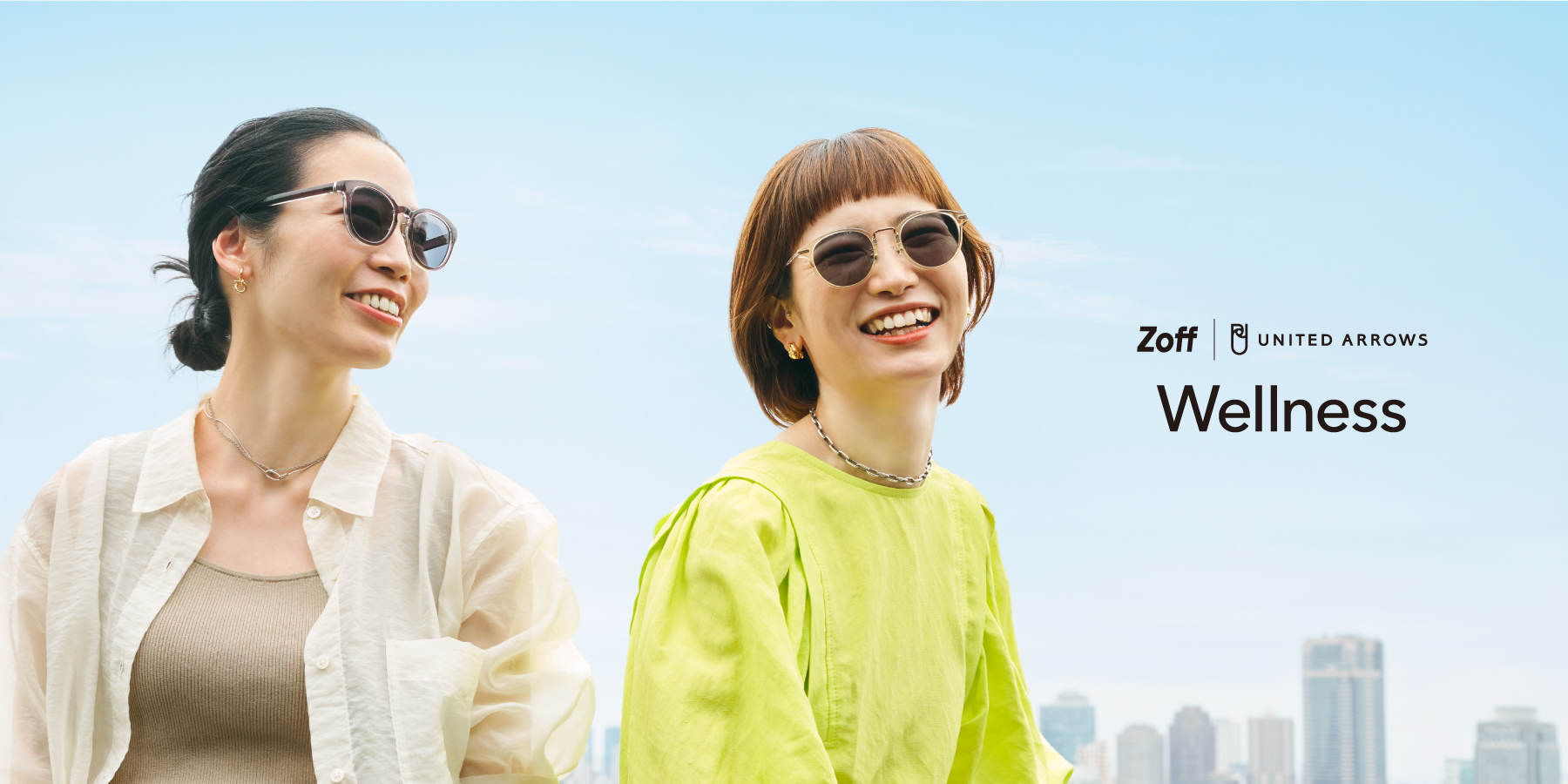 「Zoff」と「UNITED ARROWS」のコラボサングラスに新作が登場