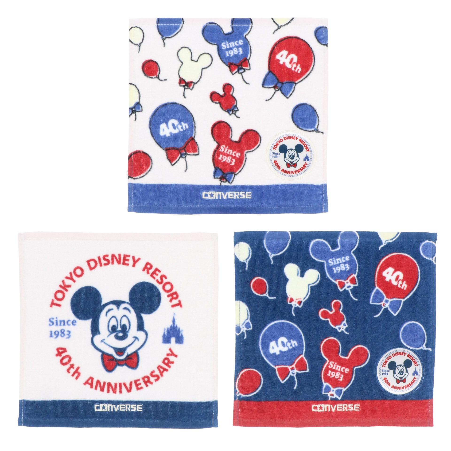 ミニタオルセット〈CONVERSE〉（2700円）