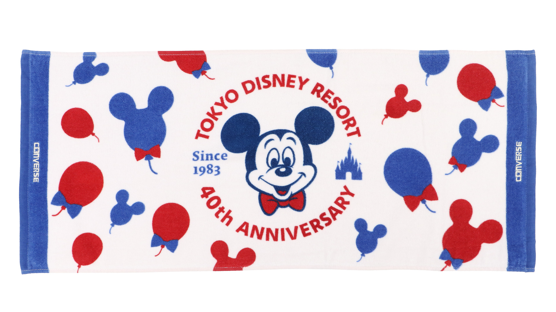 フェイスタオル〈CONVERSE〉（2300円）