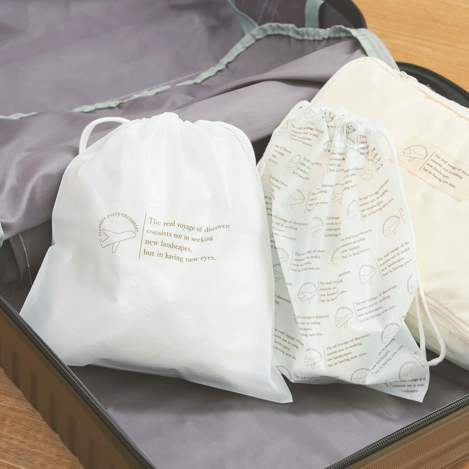 トラベルECO巾着6枚入（330円）