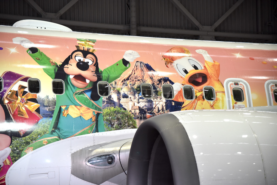JAL Colorful Dreams Expressがついにお披露目！ 東京ディズニー