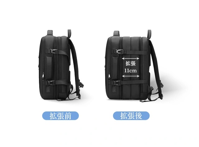 容量拡張可能なデザイン