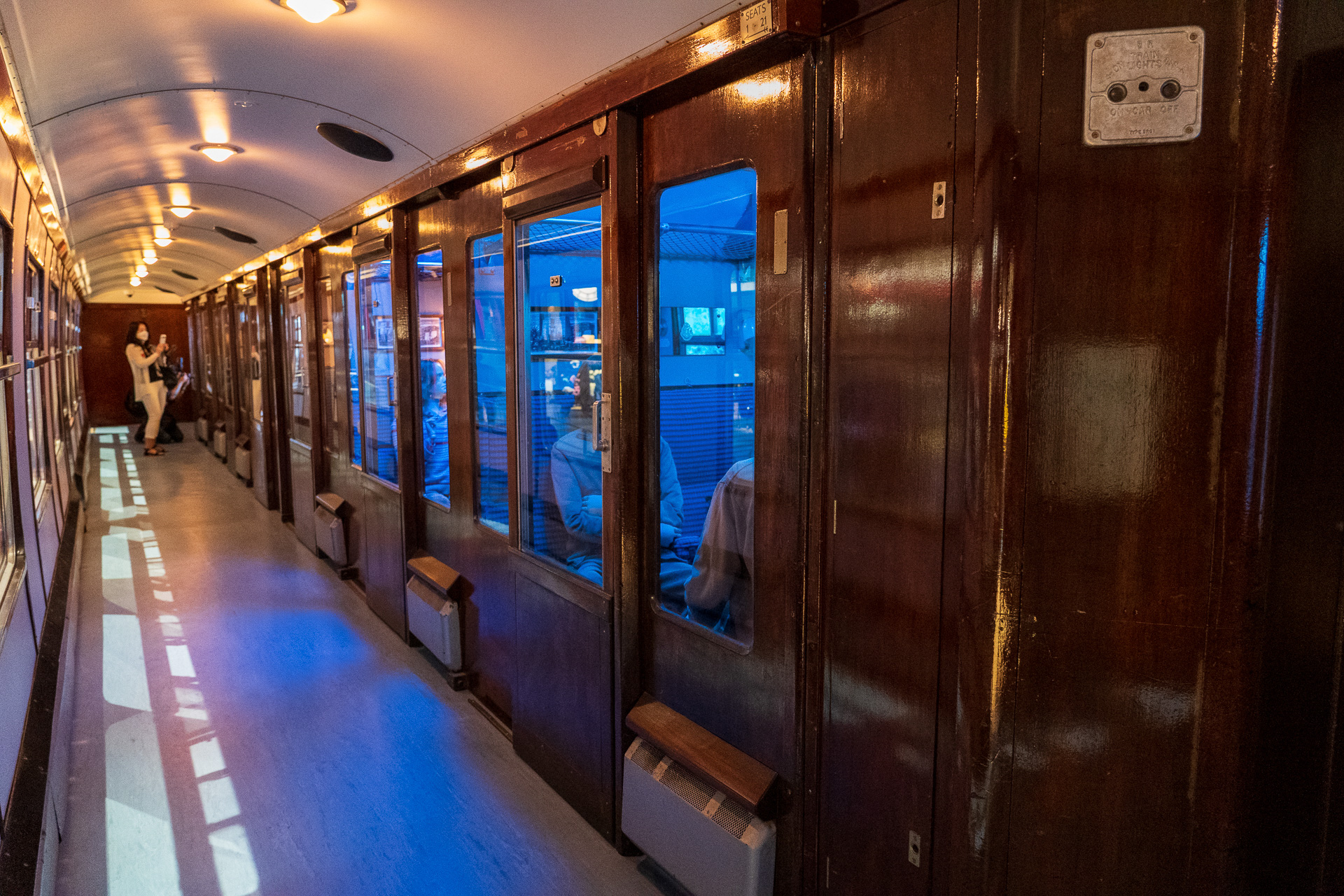 ホグワーツ特急の内部