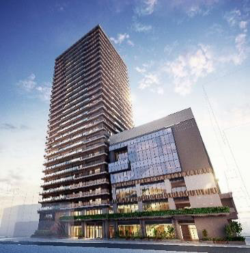 新綱島駅前地区第一種市街地再開発事業の名称は「新綱島スクエア」に