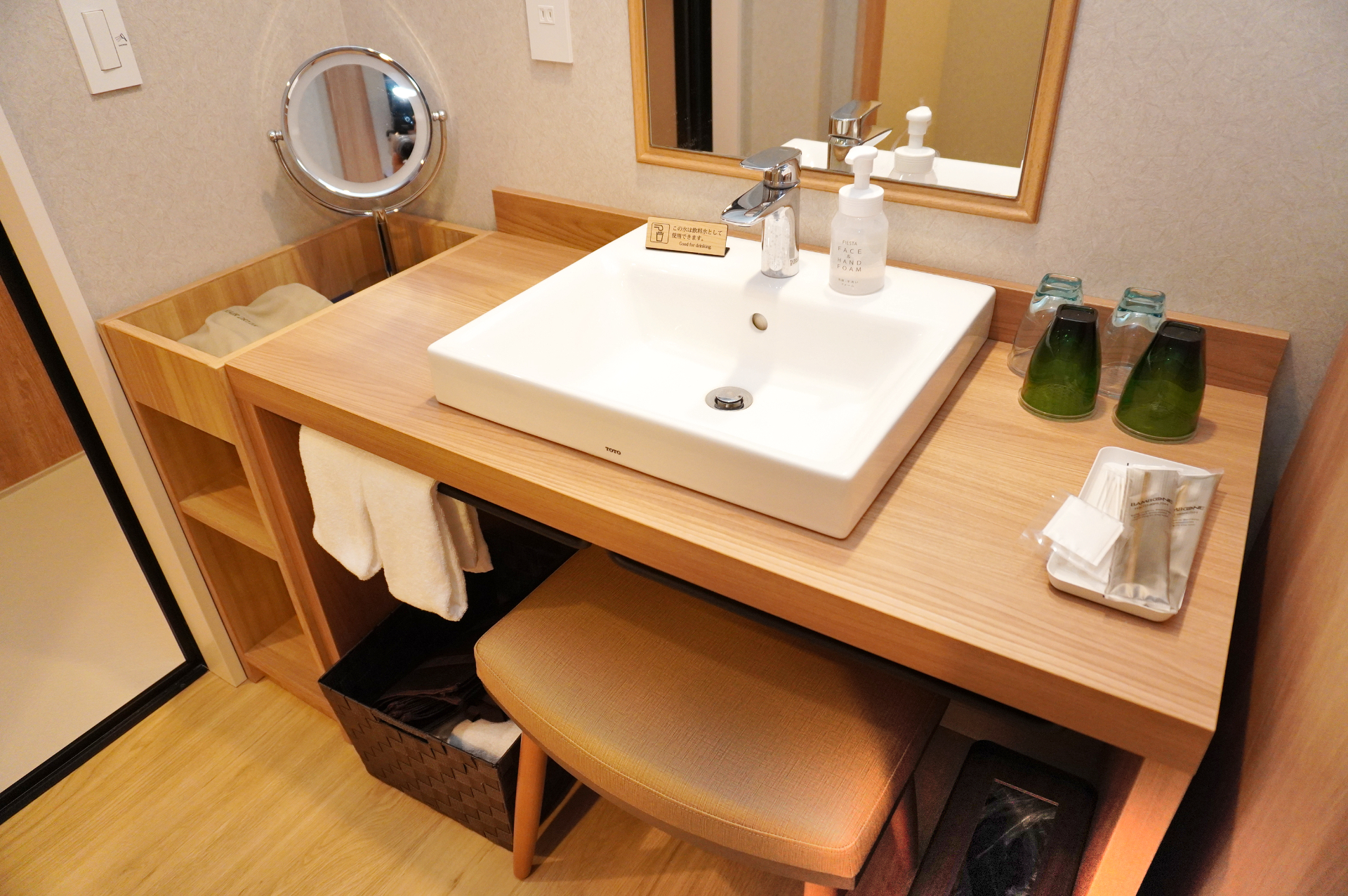 和室の洗面台