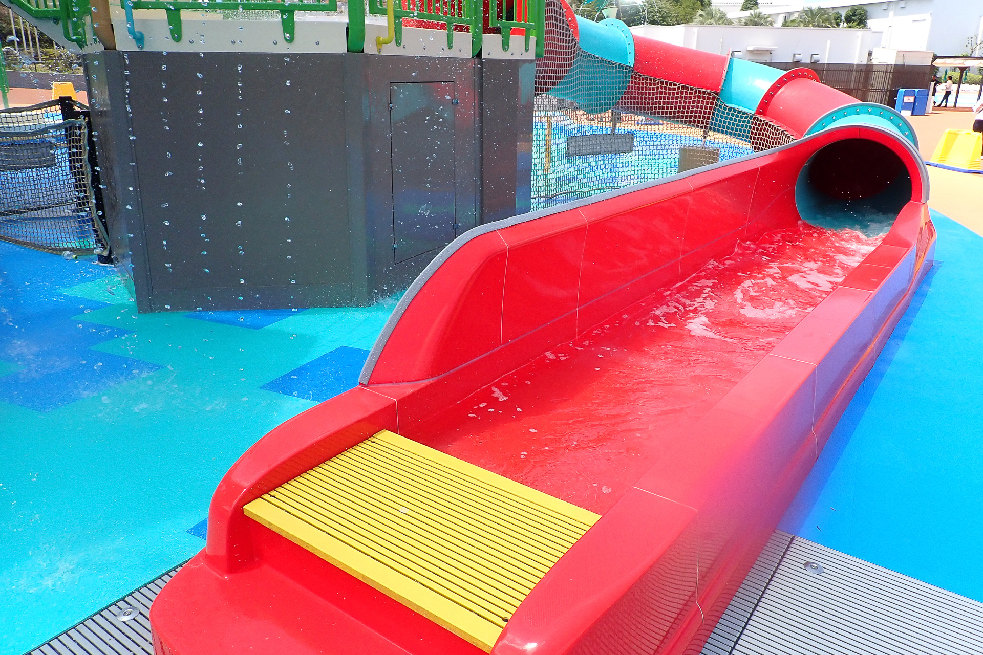 こちらはビギナー向けのレッドスライダーの到着場所