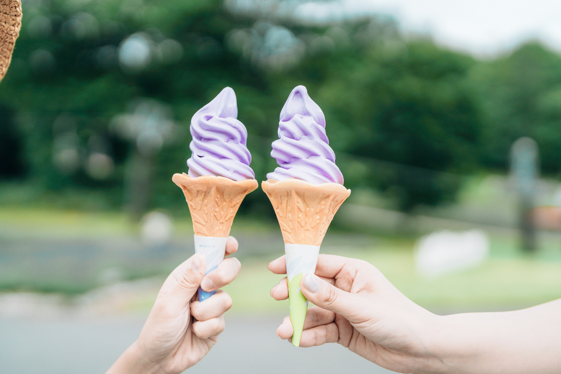 ラベンダーソフトクリーム