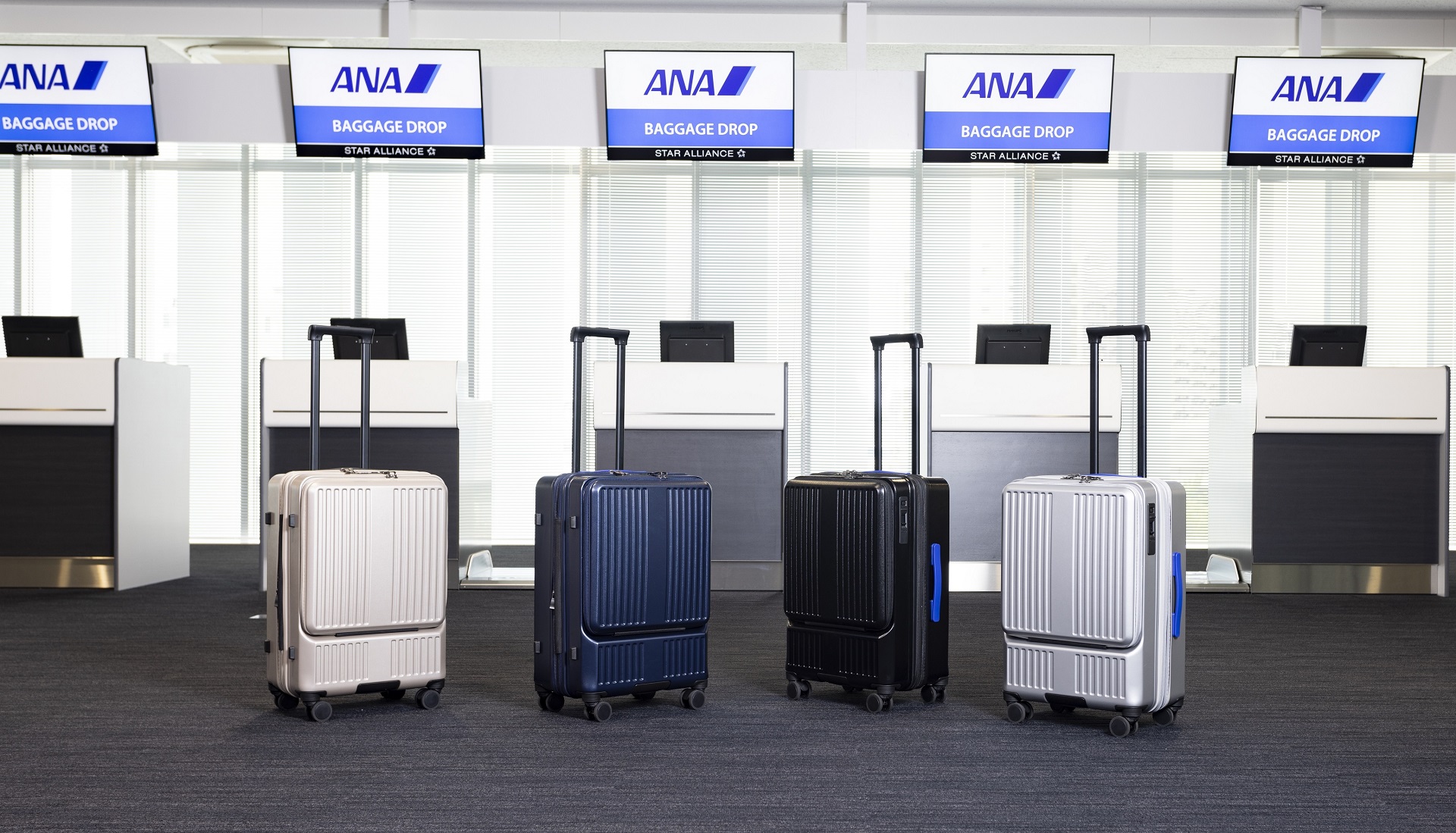 ANAオリジナル フロントオープンキャリー（55Lサイズ）