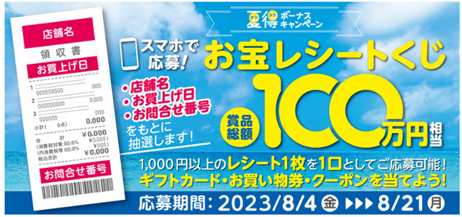 「SA・PA夏得ボーナスキャンペーン」開催