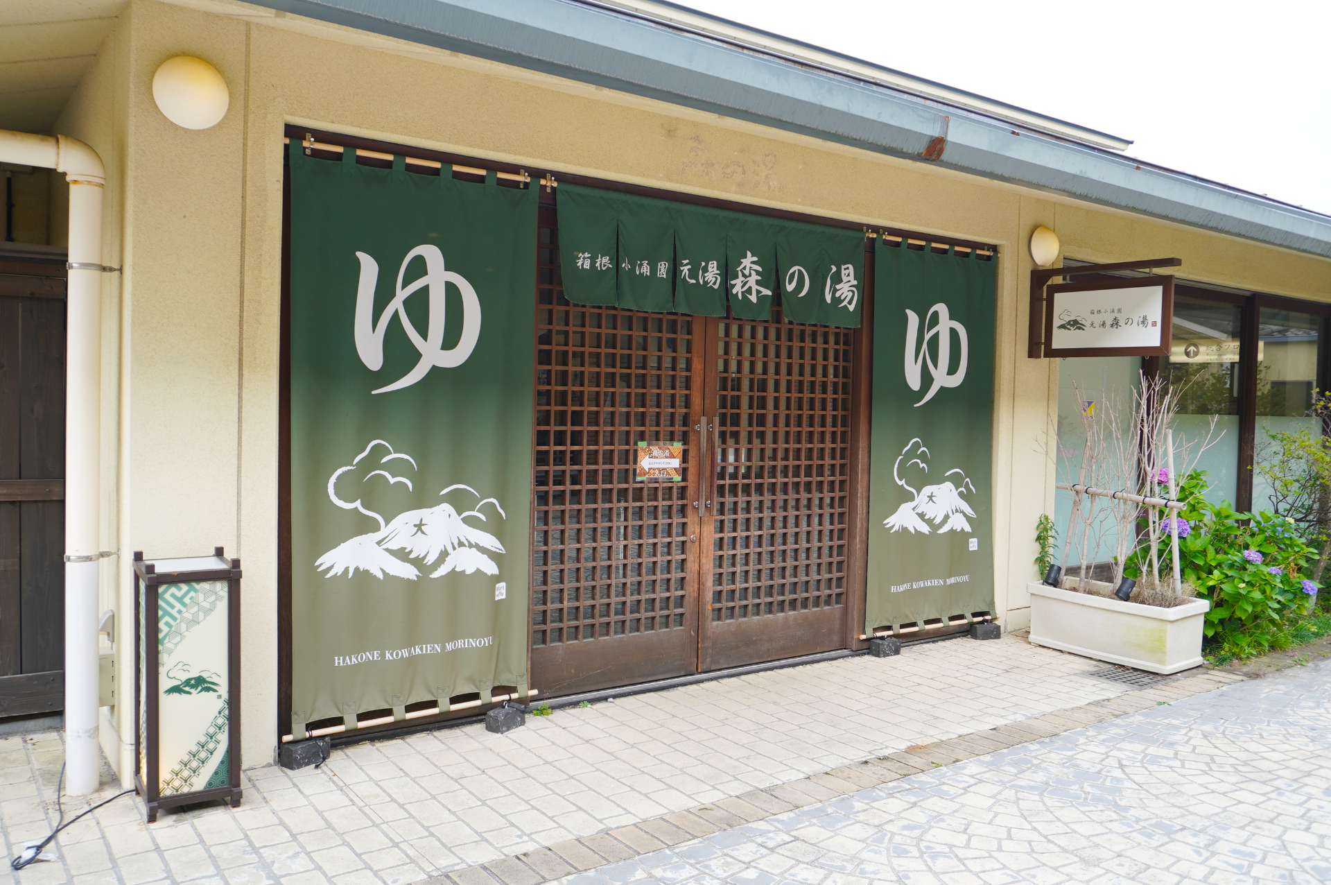 裸入浴ゾーン「元湯 森の湯」