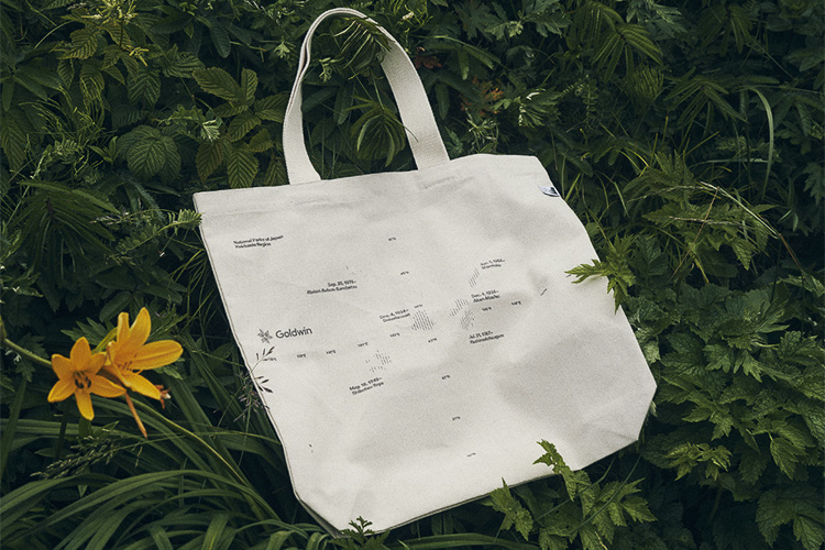 Hokkaido National Parks Tote【Goldwin】